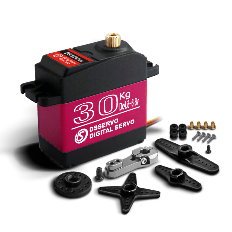 Dsservo  Servo Motor Digital 30kg Waterproof with 25T Servo Horn for Servos Traxxas RC Car