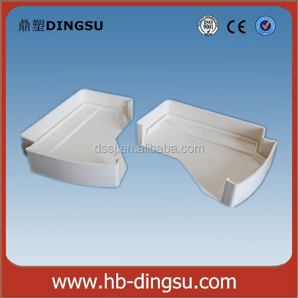 PVC rainwater Gutters large plastic trough in 7 inches