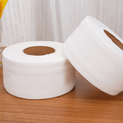 Jumbo Roll Toilet Paper Bathroom Tissue Soft Paper 700g / Roll 100% Virgin Wood Pulp