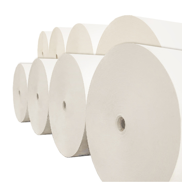 Wholesale Jumbo Paper Roll Wood Pulp Raw Material Toilet Tissue Mother Roll Jumbo Paper Suppliers Manufacturers