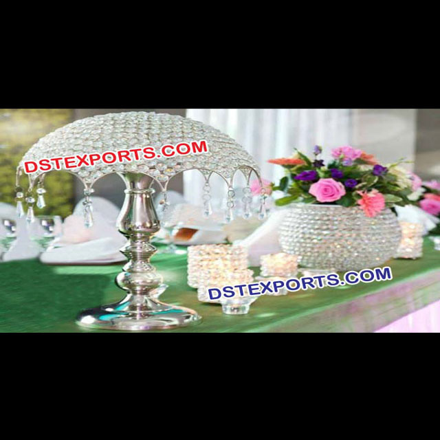 Wedding Crystal Umbrella Centerpiece Wedding Crystal Center Pieces For Table  Crystal Umbrella For Table Decor