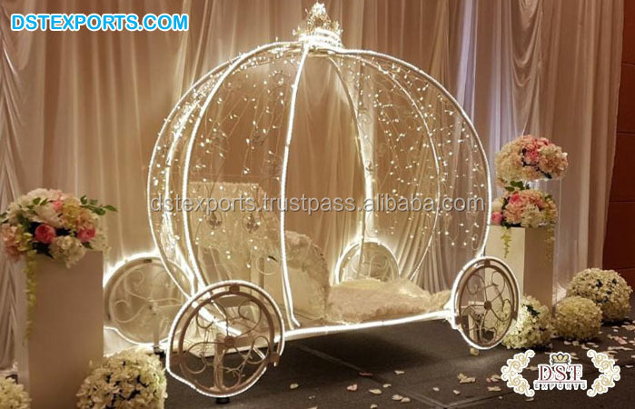 Heart Shaped Cinderella Horse Drawn carriage White Cinderella Horse Drawn Carriage Cinderella Pumpkin Horse Drawn