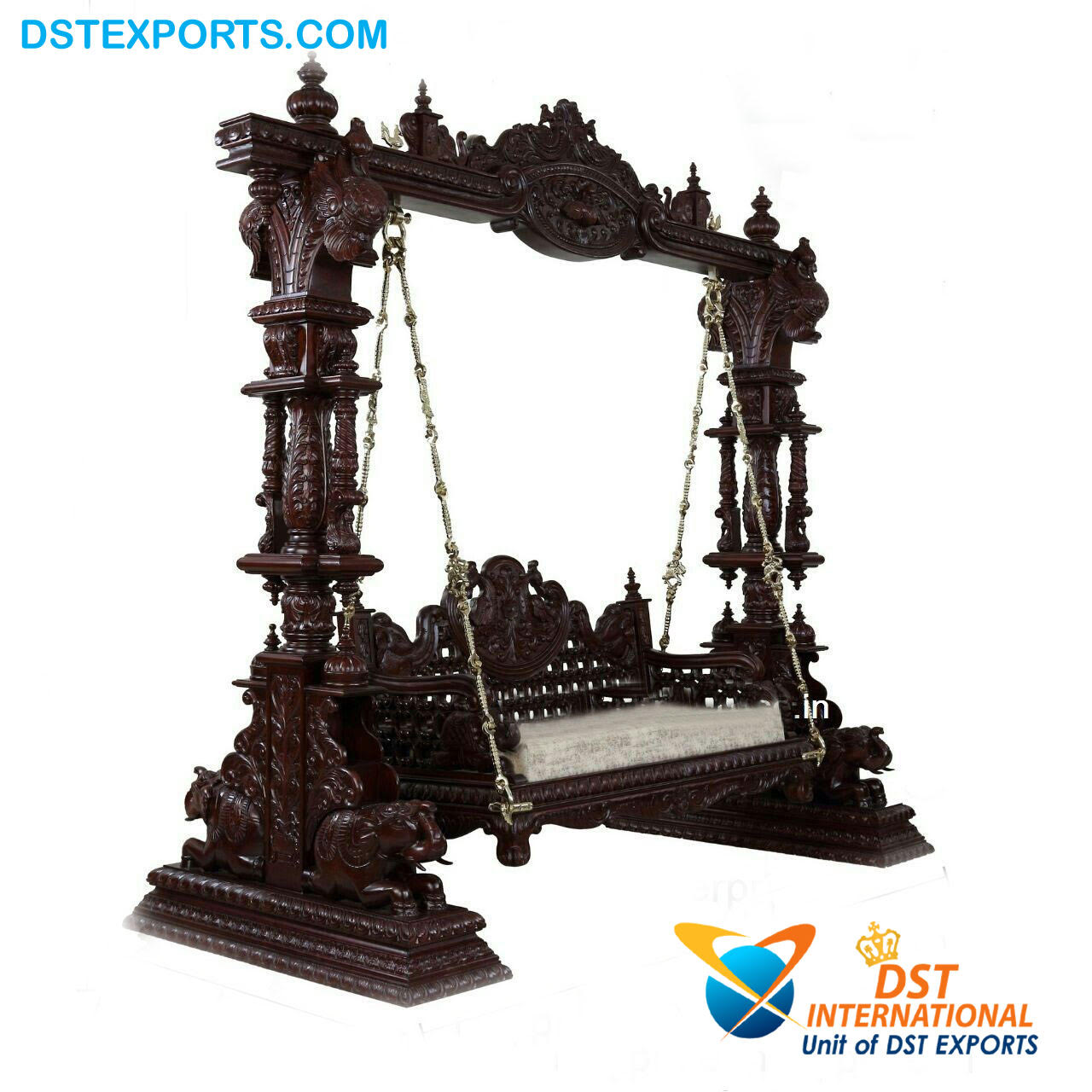 Traditional Solid Wood Handcrafted Swing For Home Buy Teak Wood Handcrafted Swing Indian Style Hand Carved Teak Wood Swing