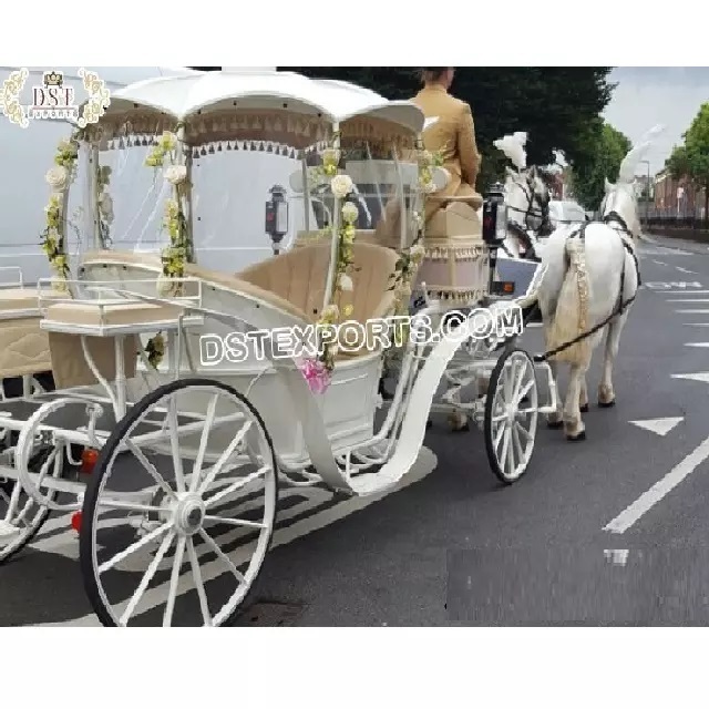 Luxury Horse Drawn Cinderella Coach Manufacturer Pumpkin Style Cinderella Horse Carriage Royal Princess Cinderella Buggy