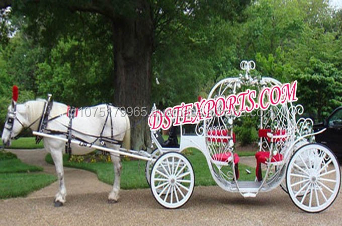 England Wedding Cinderella Horse Carriages Beauty Wedding Cinderella Buggy Wedding Cinderella Buggy For Stage Decoration