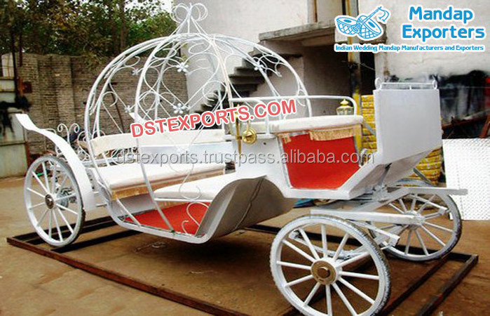 Hollywood Style Cinderella Wedding Carriage Majestic Wedding Pumpkin Cinderella Carriage Cinderella Princess Horse Carriage