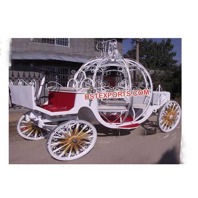 Hollywood Style Cinderella Wedding Carriage Majestic Wedding Pumpkin Cinderella Carriage Cinderella Princess Horse Carriage