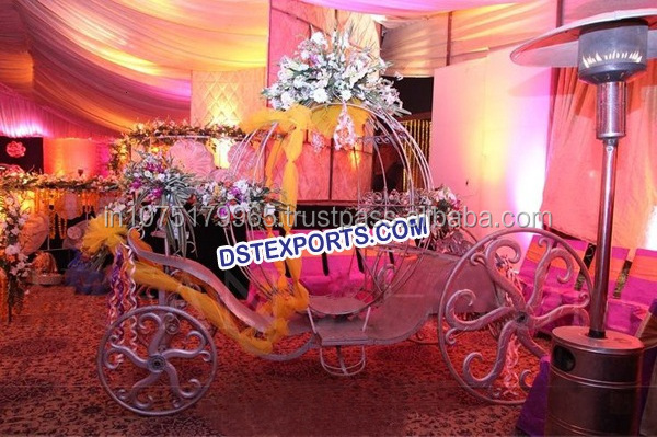 Best Wedding Bride and Groom Entrance Buggy Cinderella Buggy For Bride Groom Entry  Bride & Groom Entry On Decorated Buggy