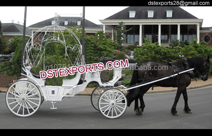 Latest Cinderella Bridal Entry Buggy  Decorated Cinderella Carriage For Bride Entry  Bridal Entry On Horse Drawn Buggy