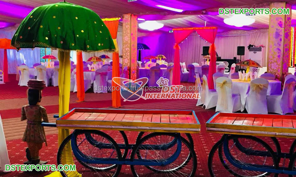 Wedding Food and Candy Cart For Sale Indian wedding Food Stalls Ideas   Indian Wedding Food Stall With Canopy