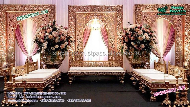 Ancient Wedding Mandaps for Sale Traditional Gujarati Wedding Mandap Set Latest Indian Wedding Mandap Manufacturer