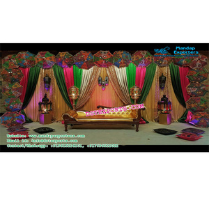 Wedding Stage Backdrop Decor With Umbrellas Wedding Entrance Decoration Wedding Stage Decoration