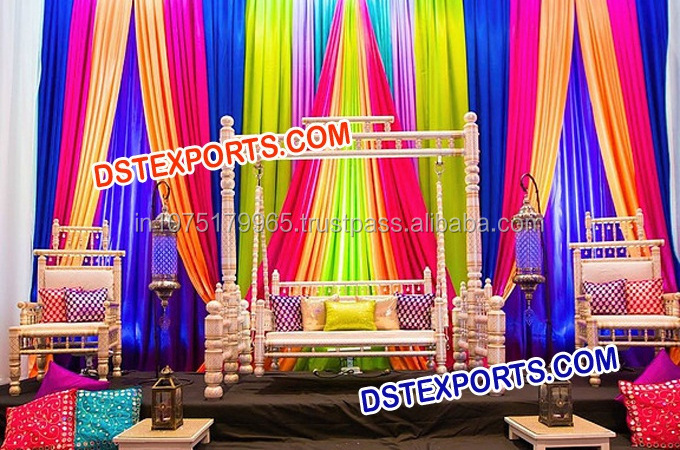 Gujarati Indian Wedding Sankheda Swing Wedding Pearl Gold Swing Swing Manufacturer and Exporters