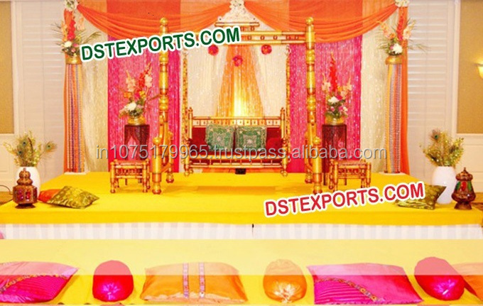 Gujarati Indian Wedding Sankheda Swing Wedding Pearl Gold Swing Swing Manufacturer and Exporters