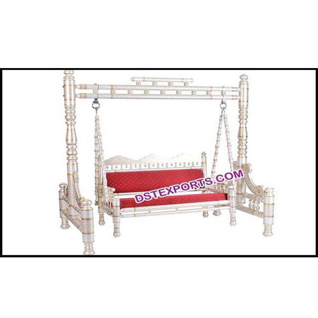 Gujarati Indian Wedding Sankheda Swing Wedding Pearl Gold Swing Swing Manufacturer and Exporters