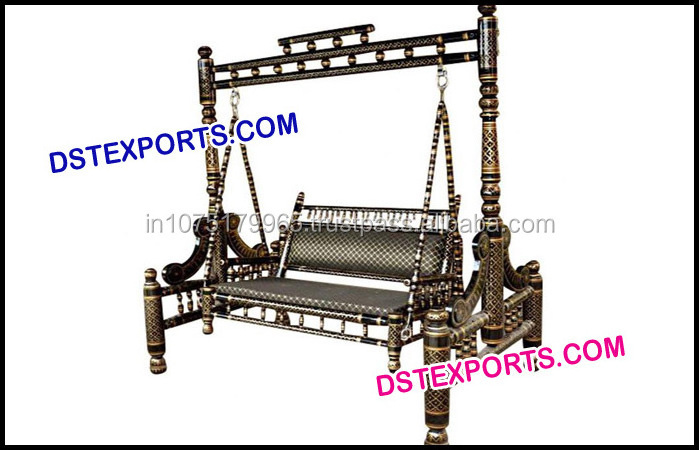 Wedding Stage Swing Sankheda Swing Set Indian Wedding Brass Metal Swings Manufacturer