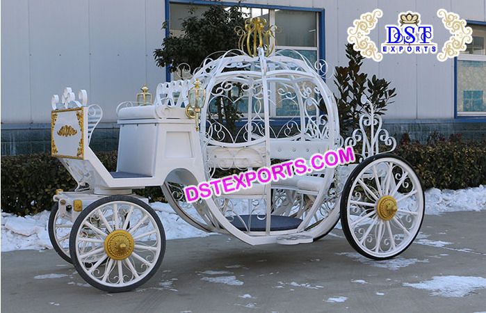 Pinkish Wedding Cinderella Horse Buggy Carriage Latest Wedding Cinderella Horse Buggy Royal Horse Drawn Carriage