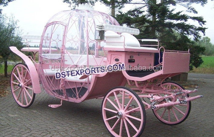 Lovely Cinderella Horse Carriage for Wedding  Indian Wedding Cinderella Horse Buggy for Sale Royal Horse Drawn Carriages