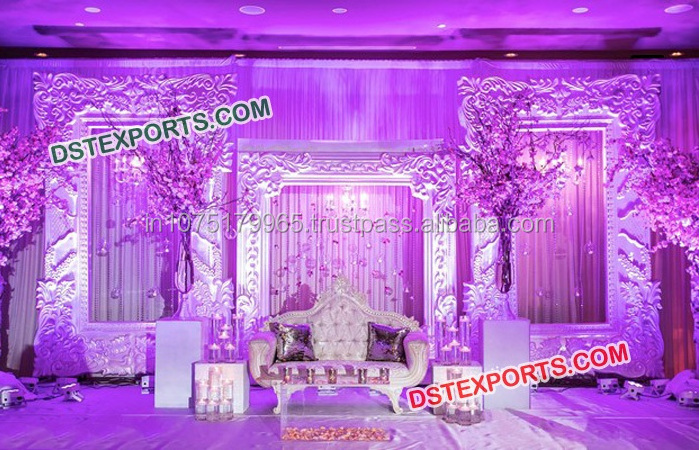 Wedding Stage Modern Design Backdrop 2018 New Model Wedding Backdrop Stage Panels   Latest Design Furniture With Panels Stage