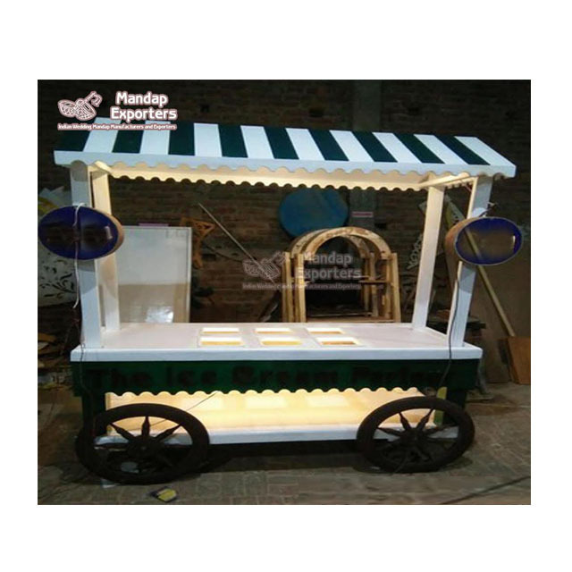 Ice-Cream Counters For Event Functions Sweet Treats Candy Cart For Event Functions Indian Wedding Sweet Candy Cart