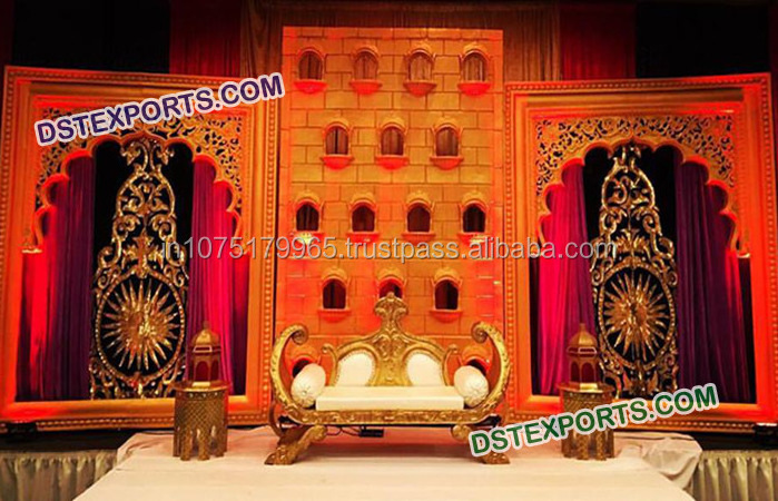 Wedding Stage Modern Design Backdrop 2018 New Model Wedding Backdrop Stage Panels   Latest Design Furniture With Panels Stage