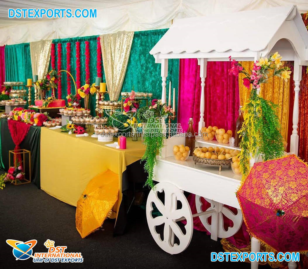 Ice-Cream Counters For Event Functions Sweet Treats Candy Cart For Event Functions Indian Wedding Sweet Candy Cart