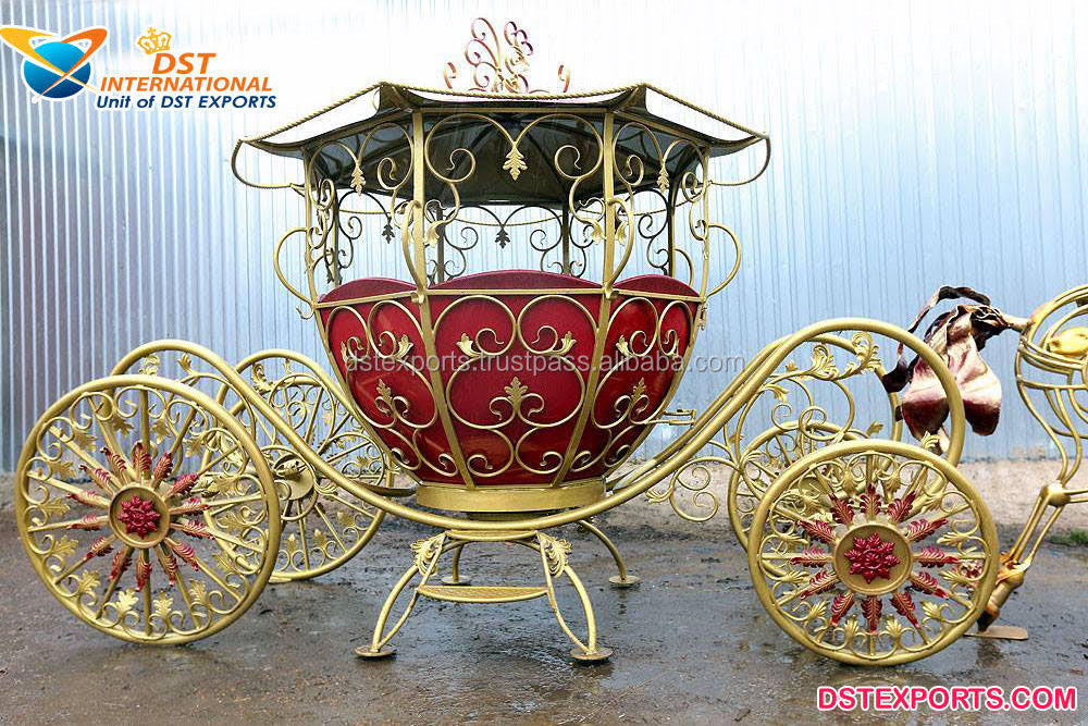 Princess Pumpkin Cinderella Carriage for Sale White Cinderella Coach for Wedding Wedding Cinderella Quinceanera Chariot