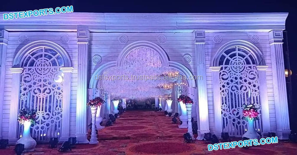 LED Lighted Heart Shape For Wedding Entrance Wrought Iron Wedding Heart Shape Metal Arch Wedding Entrance Heart Shape Arch