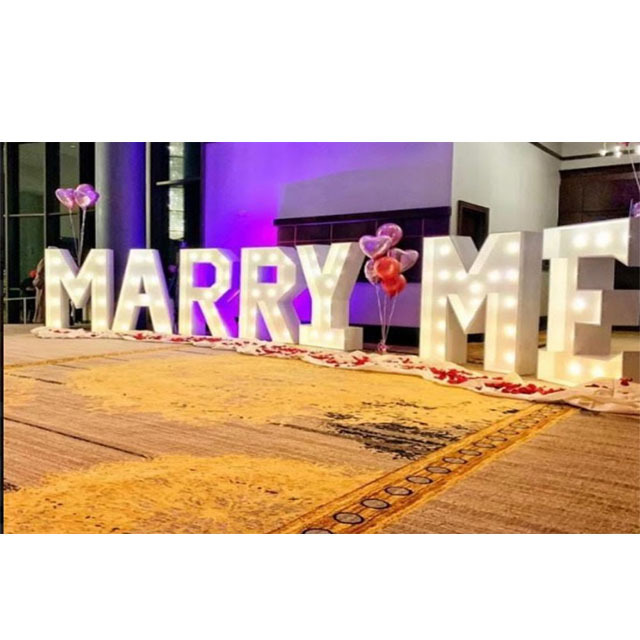 Wedding Large Marry Me Marquee LED Letters Alphabet White LED Marquee Light Up Letters Buy LED Decorative Marry Me Letters