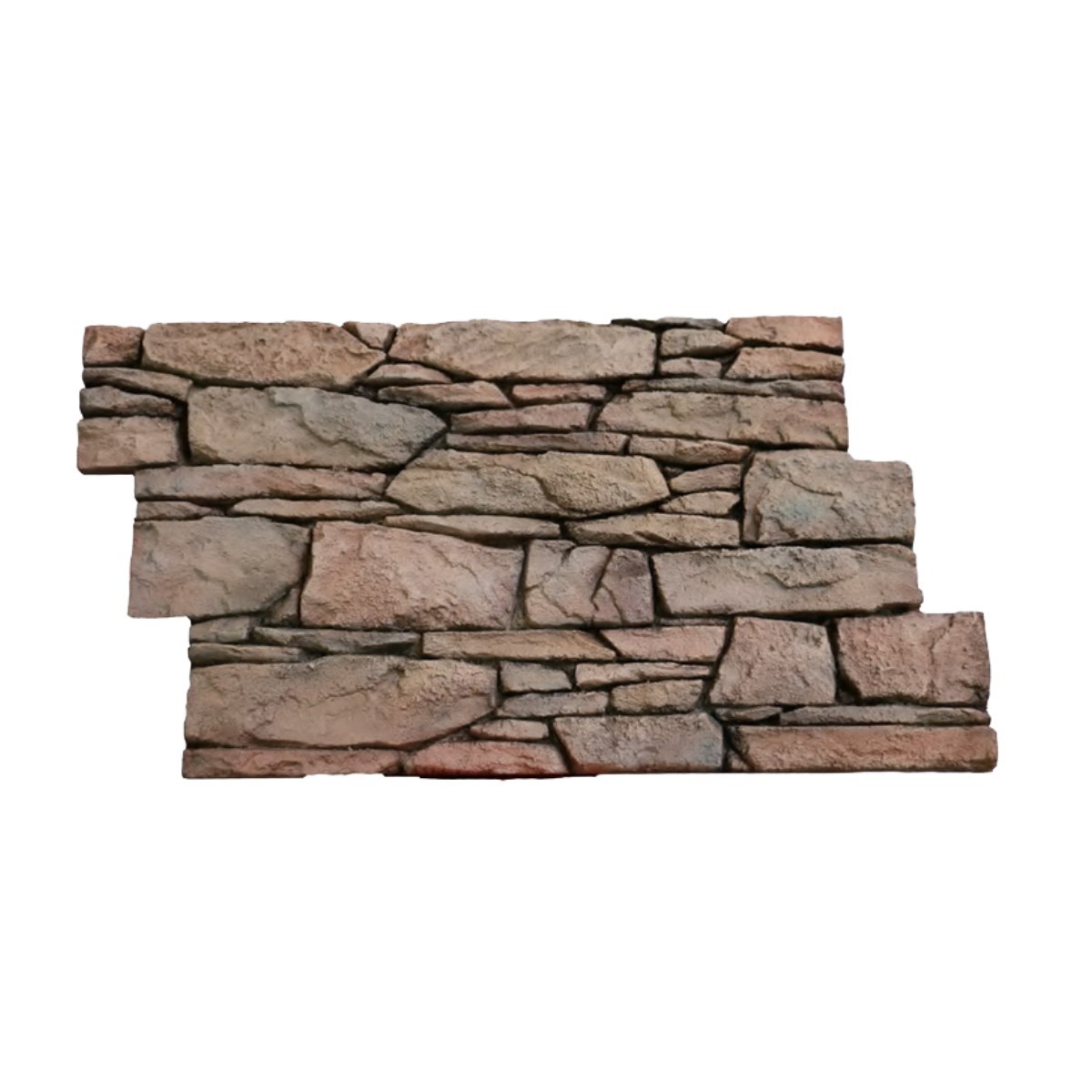 polyurethane foam faux cultured stone stacked fortress stones sandwich panels for exterior decoration