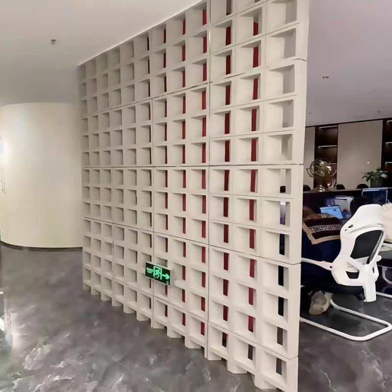 DIANSHANG Light weight PU large faux stone rock 3d sound proof wall panels for house decoration