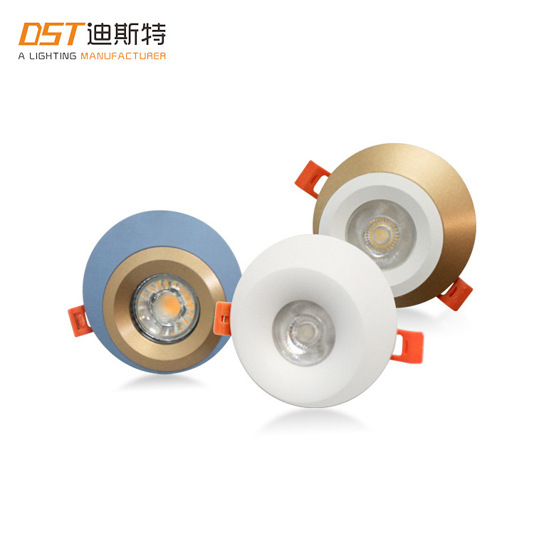 Low Price Wholesale Office 220V  Recessed Mounted LED GU10 Spotlight