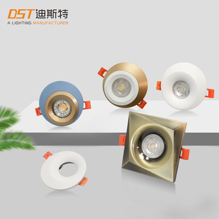 Low Price Wholesale Office 220V  Recessed Mounted LED GU10 Spotlight