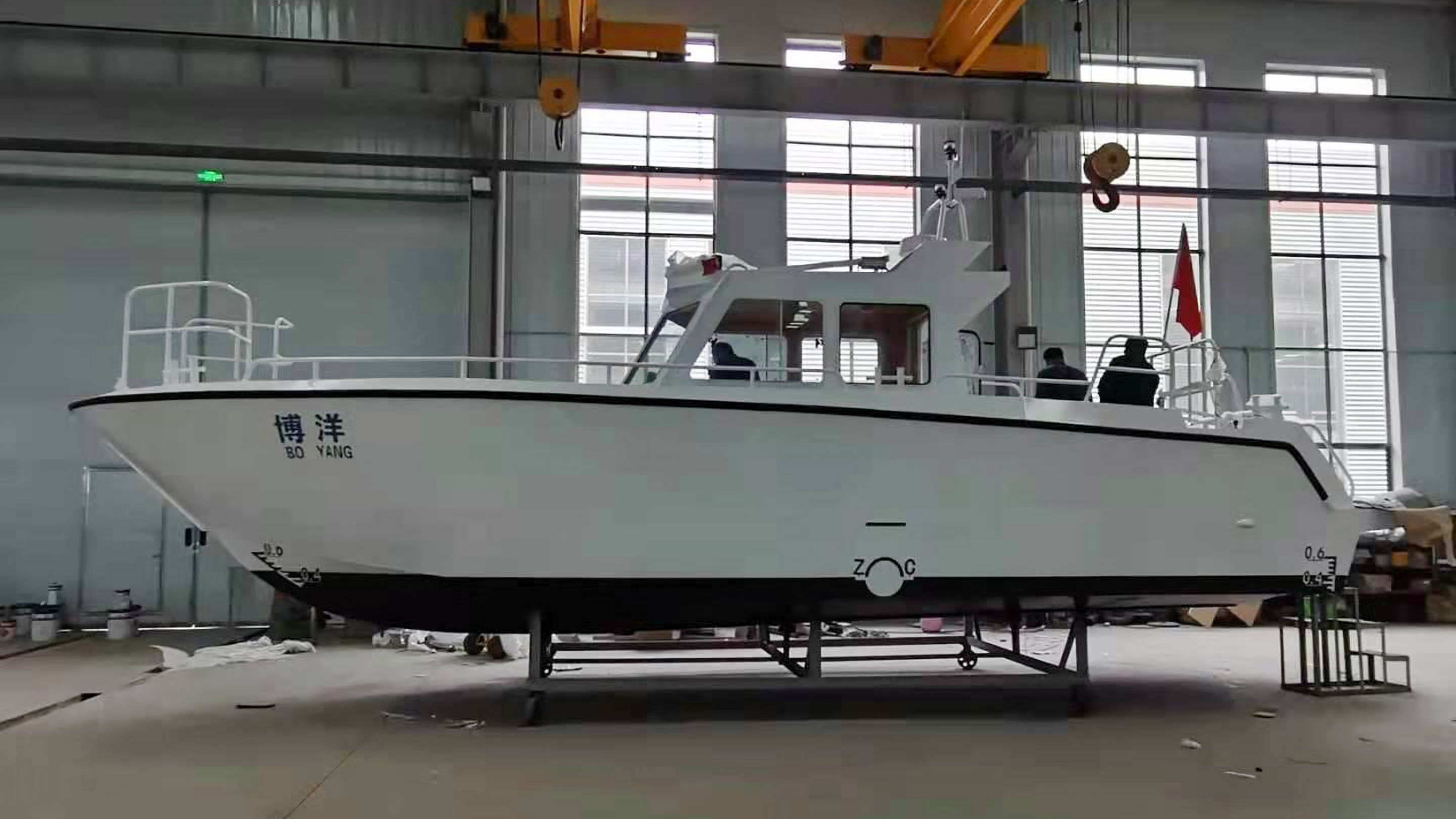 36ft NEW Style Welded Aluminum Hard Top Fishing Working Patrol Boat With Cabins