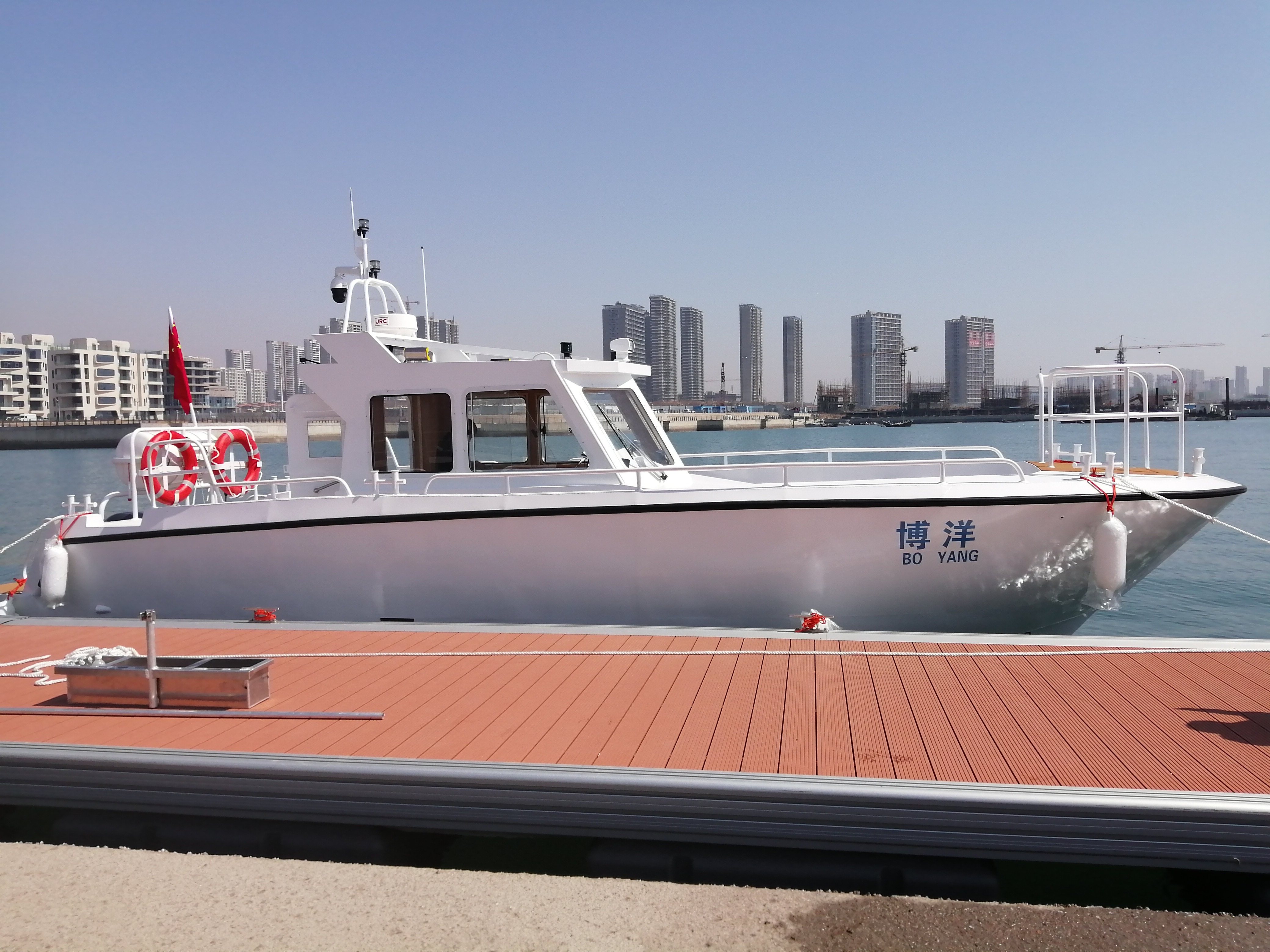 36ft NEW Style Welded Aluminum Hard Top Fishing Working Patrol Boat With Cabins