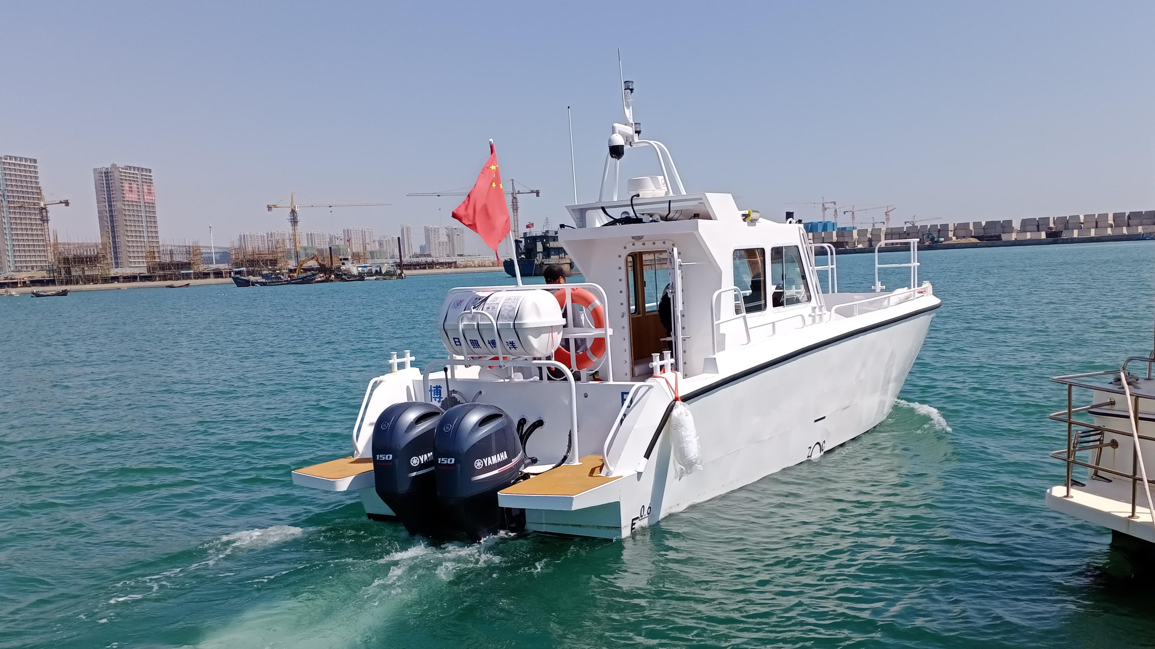 36ft NEW Style Welded Aluminum Hard Top Fishing Working Patrol Boat With Cabins