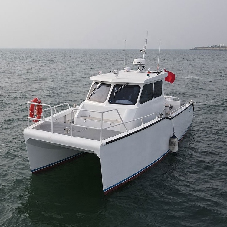 Customizable 10m power aluminium alloy catamaran fishing boats for sale  32-40ft