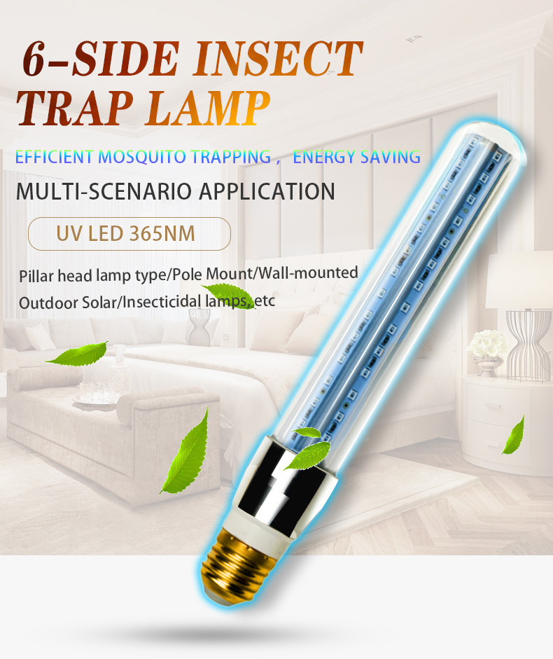 2024 led outdoor fly flying bug zapper pest control product electric mosquito machine bear trap trapper killer light lamp