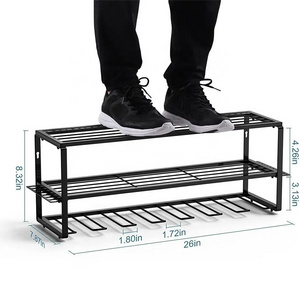 Upgraded Large Garage Tool Organizer and Storage Wall Mount Drill Rack,Heavy Duty Floating Tool Shelf