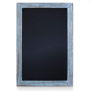 Rustic Blue Magnetic Wall Chalkboard 20x30 Framed Decorative Chalkboard - Great for Kitchen Decor, Weddings, Restaurant Menus