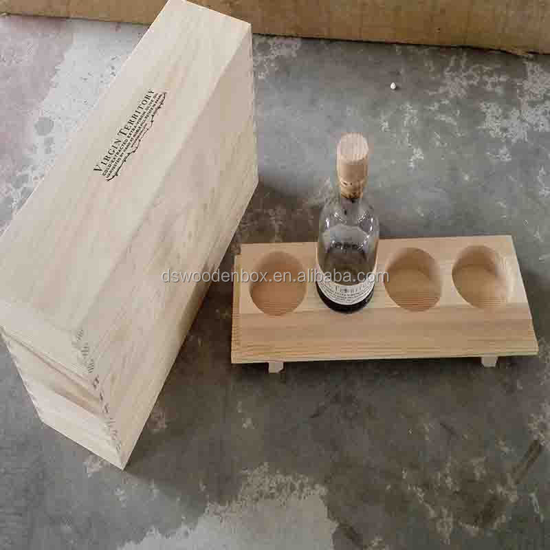 Custom Order Unique Virgin Olive Oil 4 Bottle Wooden Box  Business  Gift  Wooden  Olive Oil  Packaging  Box