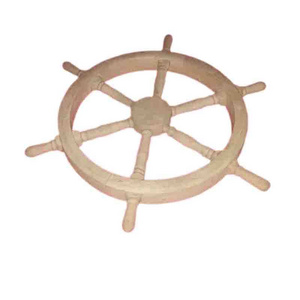 Nautical Wooden Boat Wheel Decoration gift   Home Wall Decoration Wooden Helm Wheel