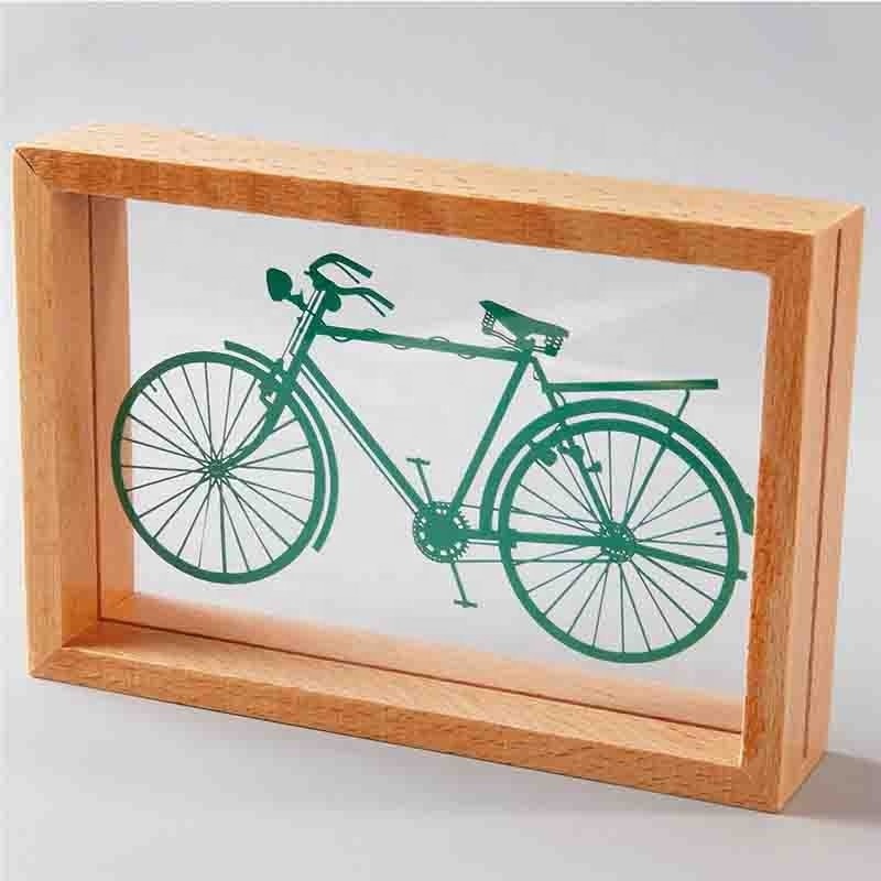 Cheap Wooden Plexiglass Photo Frame Display DIY Painting Pictures Wooden Shadow Box Frame