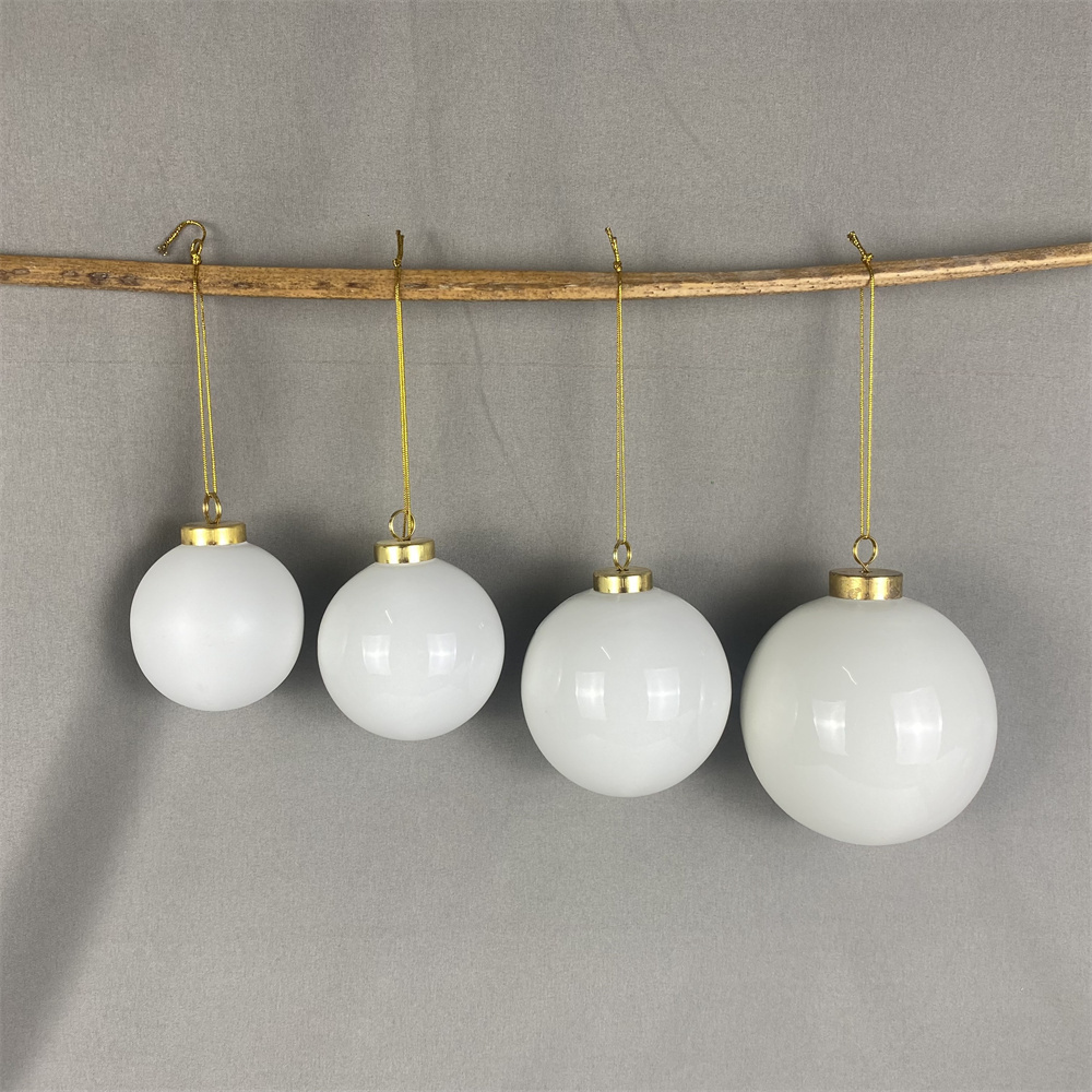 Ceramic Hanging Christmas Baubles for Christmas Tree Decoration