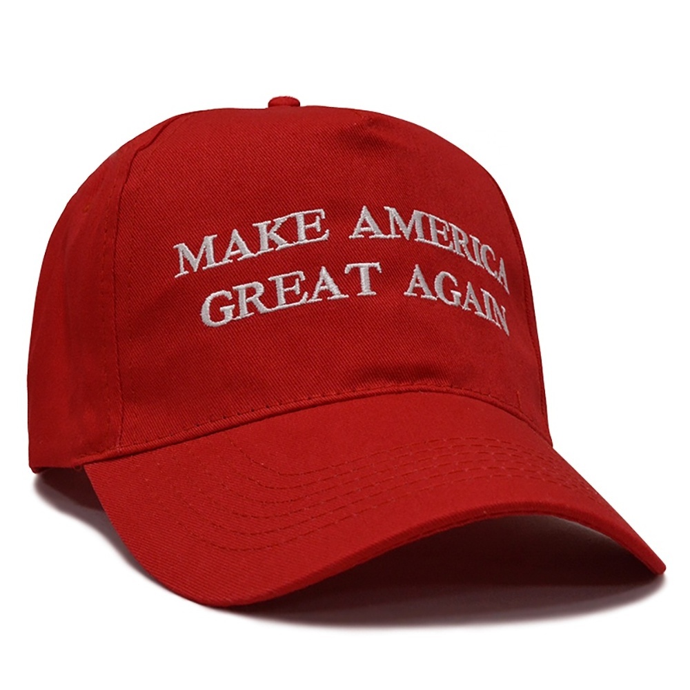 Wholesale Cotton Trum p Hat Make America Great Again Caps USA Election Campaign Hats MAGA Baseball Caps with Embroidery Logo