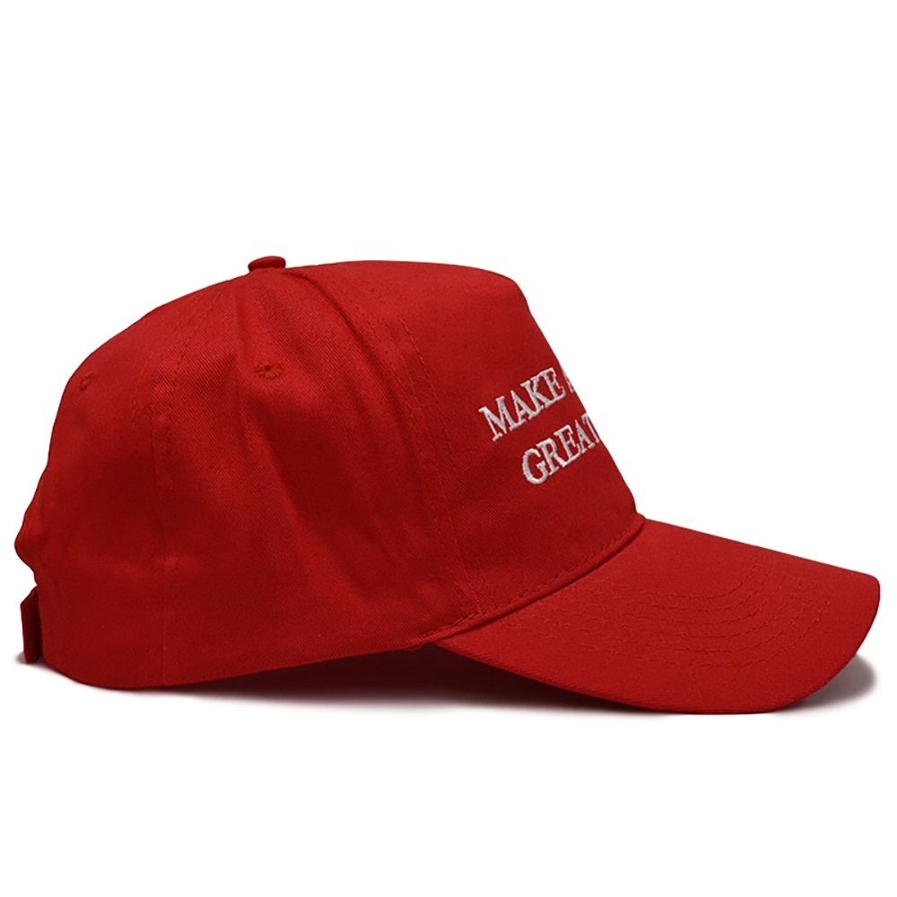 Wholesale Cotton Trum p Hat Make America Great Again Caps USA Election Campaign Hats MAGA Baseball Caps with Embroidery Logo