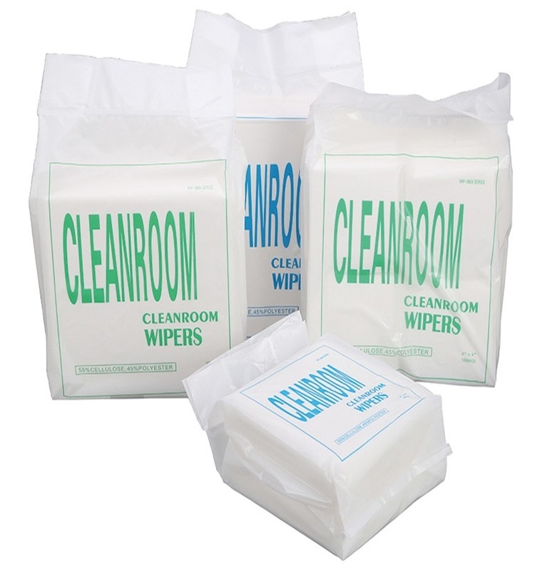 nonwoven lint free clean room wipers