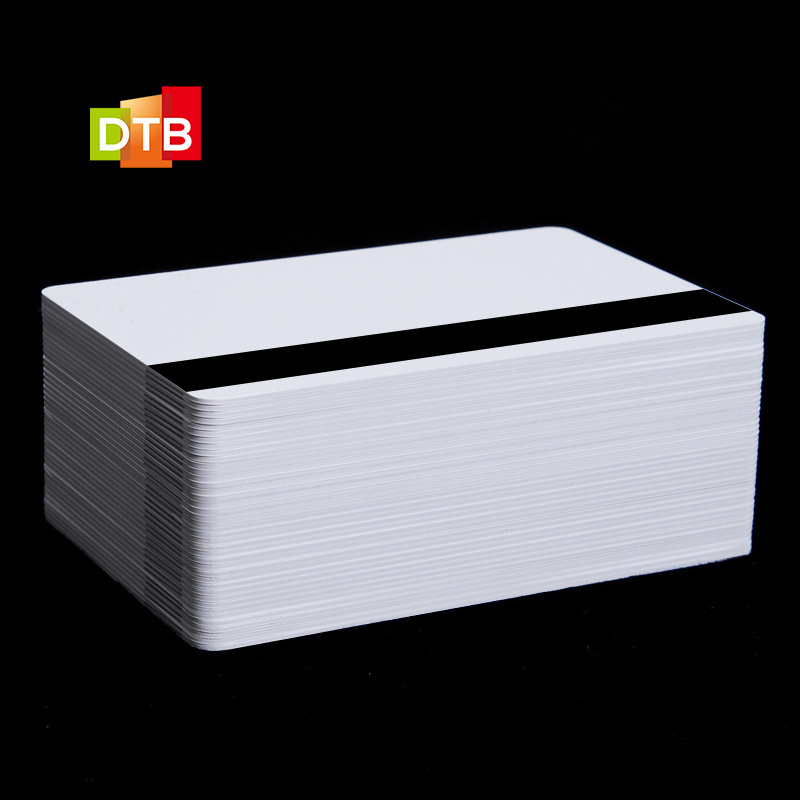 Custom Printable Blank Magnetic Stripe Card Wholesale Blank Stripe Smart NFC Card Credit Card Size