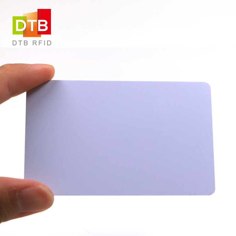 Printable NFC Blank Card with F08 chip RFID Card Ntag213 Ntag215 Ntag216 Chi Pvc Blank Smart cards