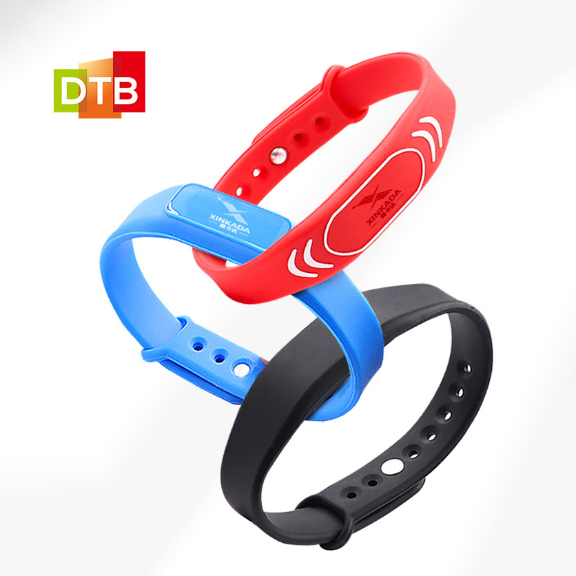 DTB Adjustable NFC Sports Wristband Bracelet RFID Band